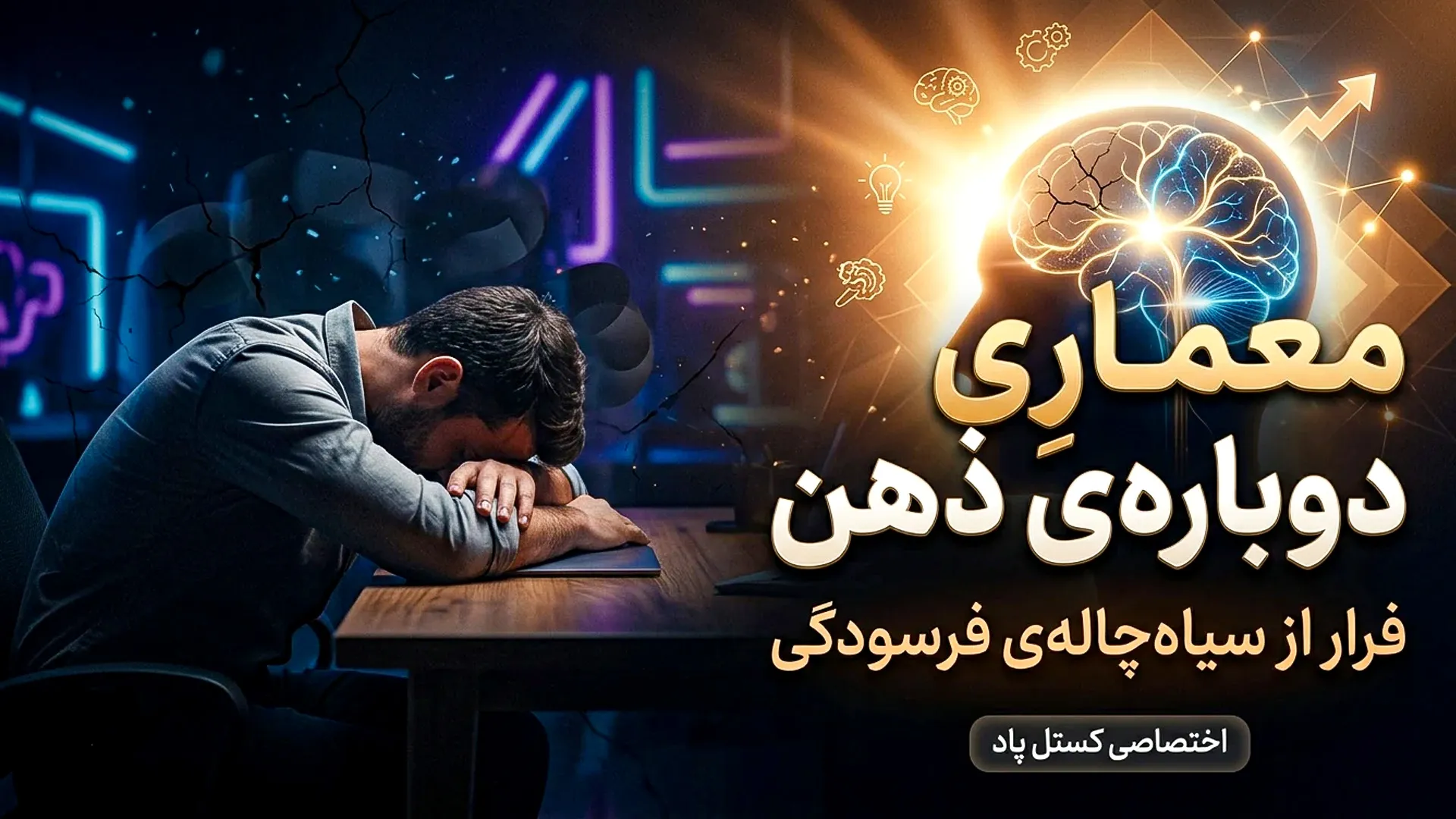 معماریِ دوباره‌ی ذهن: فرار از سیاه‌چاله‌ی فرسودگی 
